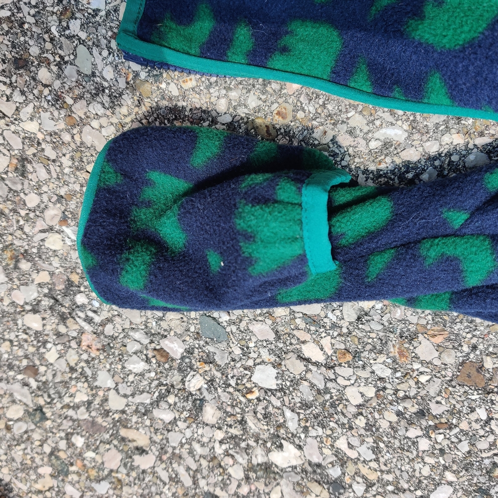 Baby's teal waterproof lined snowsuit - Picture 9 of 14